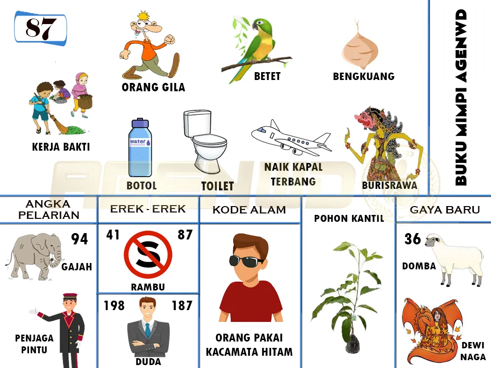 buku mimpi erek erek togel 87